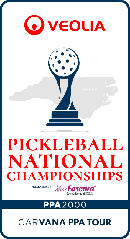 Veolia Pickleball National Championships badge