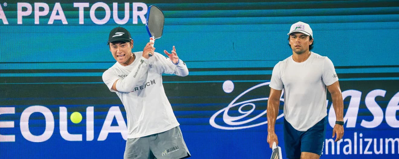 Yuta Funemizu and Nico Acevedo competing at the Veolia Arizona Open in Mesa, AZ.
